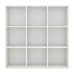 Estantería Tampere 9 módulos diseño minimalista 98x98x30 cm