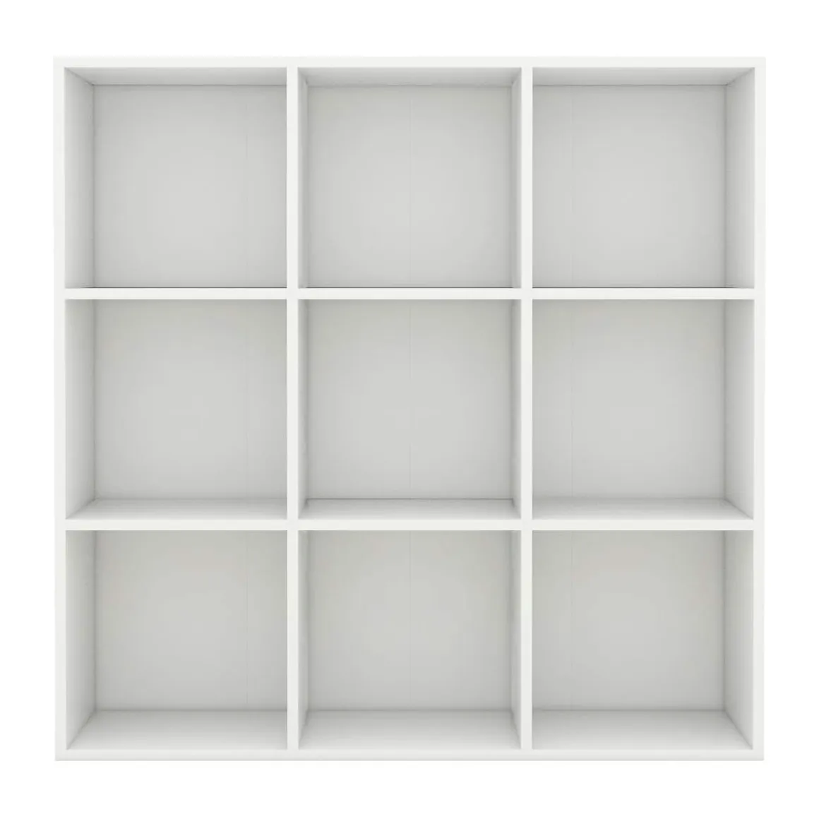Estantería Tampere 9 módulos diseño minimalista 98x98x30 cm