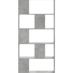 Estantería Trigo 5 niveles 162,5x80,5x23,5 cm