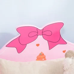 Estructura de cama infantil Dream Zonekiz anticaídas rosa 59x74x143 cm