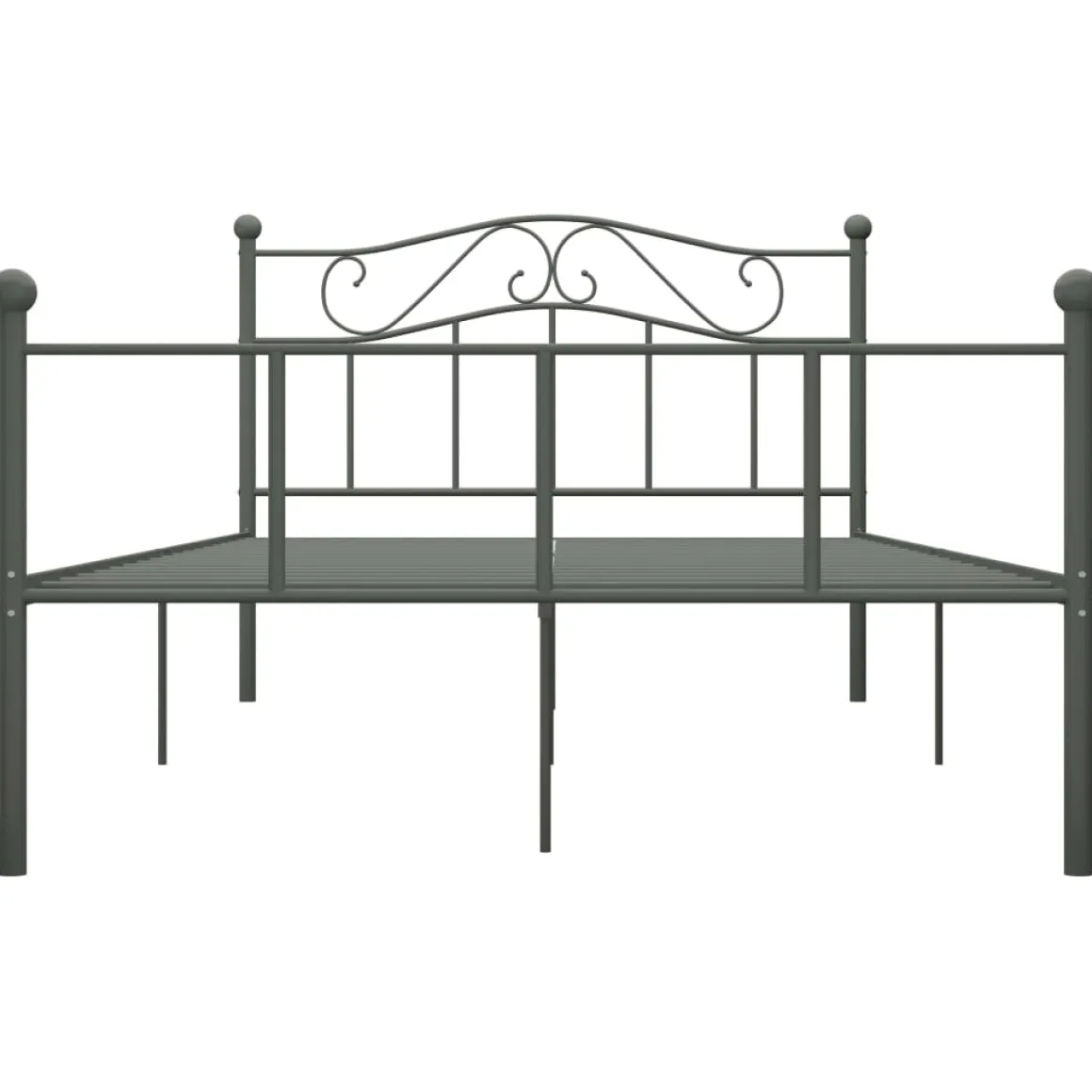 Estructura de cama River metal 95 cm