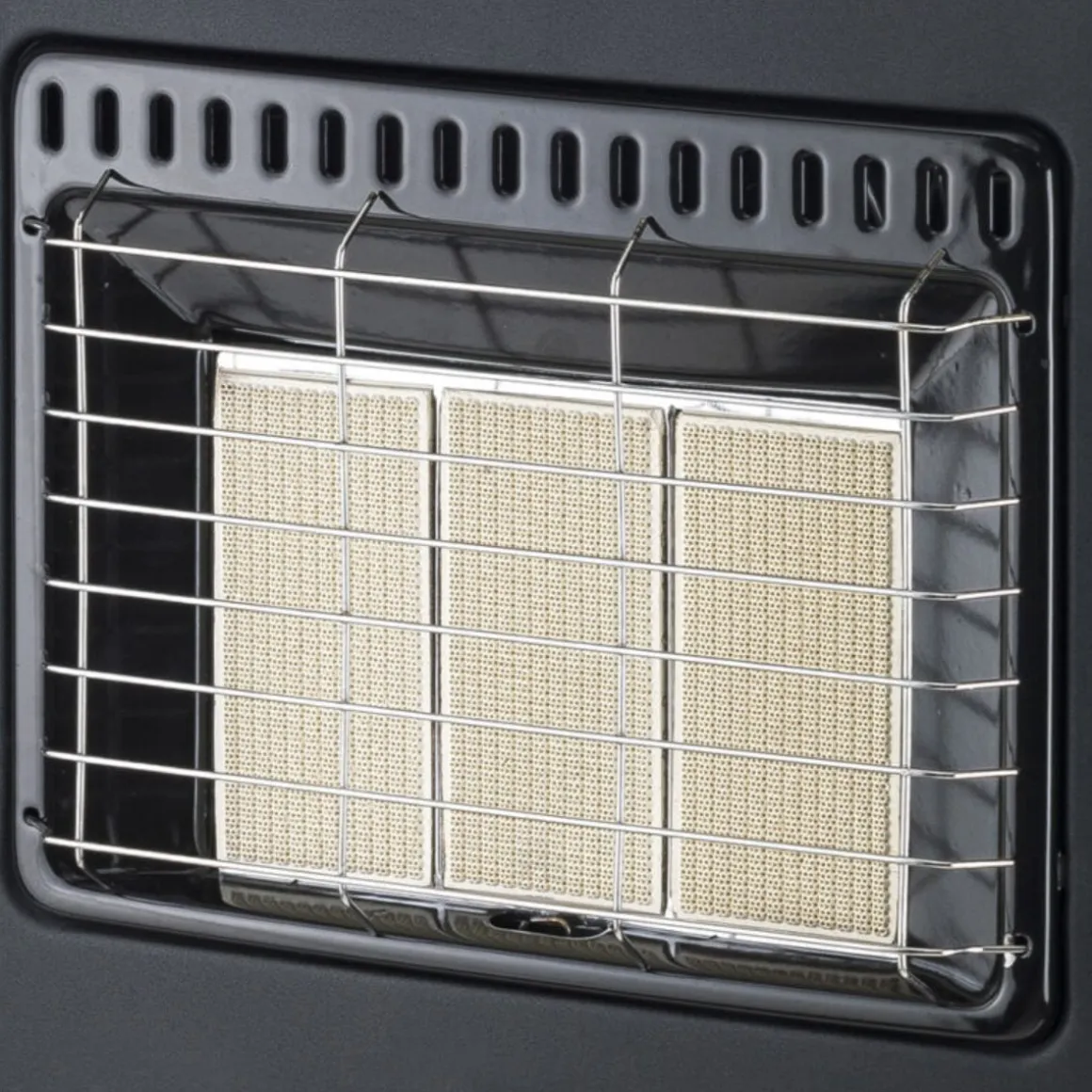 Estufa de gas Svan SVCA34CAT 4200W infrarrojos A negro 79,5x43x36 cm