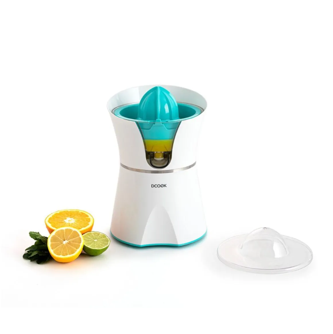Exprimidor eléctrico Gallery Dcook 350W doble cono blanco/azul