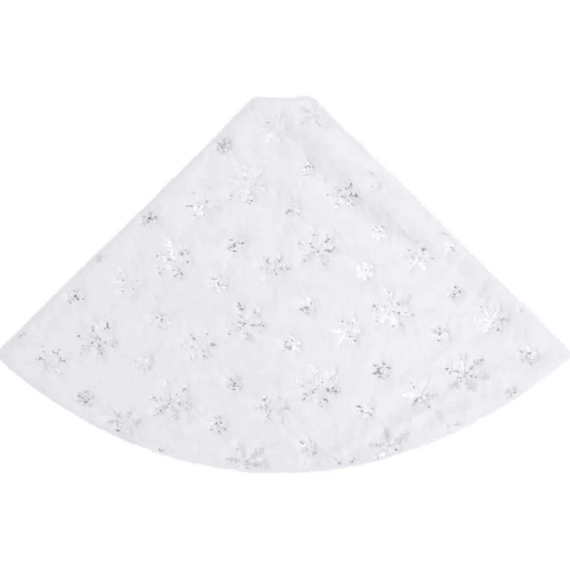 Falda para árbol de Navidad Copo blanco Ø90 cm