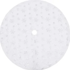 Falda para árbol de Navidad Copo blanco Ø122 cm