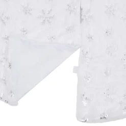 Falda para árbol de Navidad Copo blanco Ø150 cm