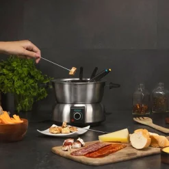 Fondue Cecotec Fun GourmetFondue 1000W 8 tenedores inox