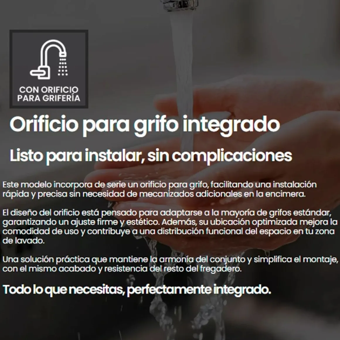 Fregadero Infiniton Belcanto82C2 2 cubetas con desagüe y cestillo acero inoxidable satinado 90 cm