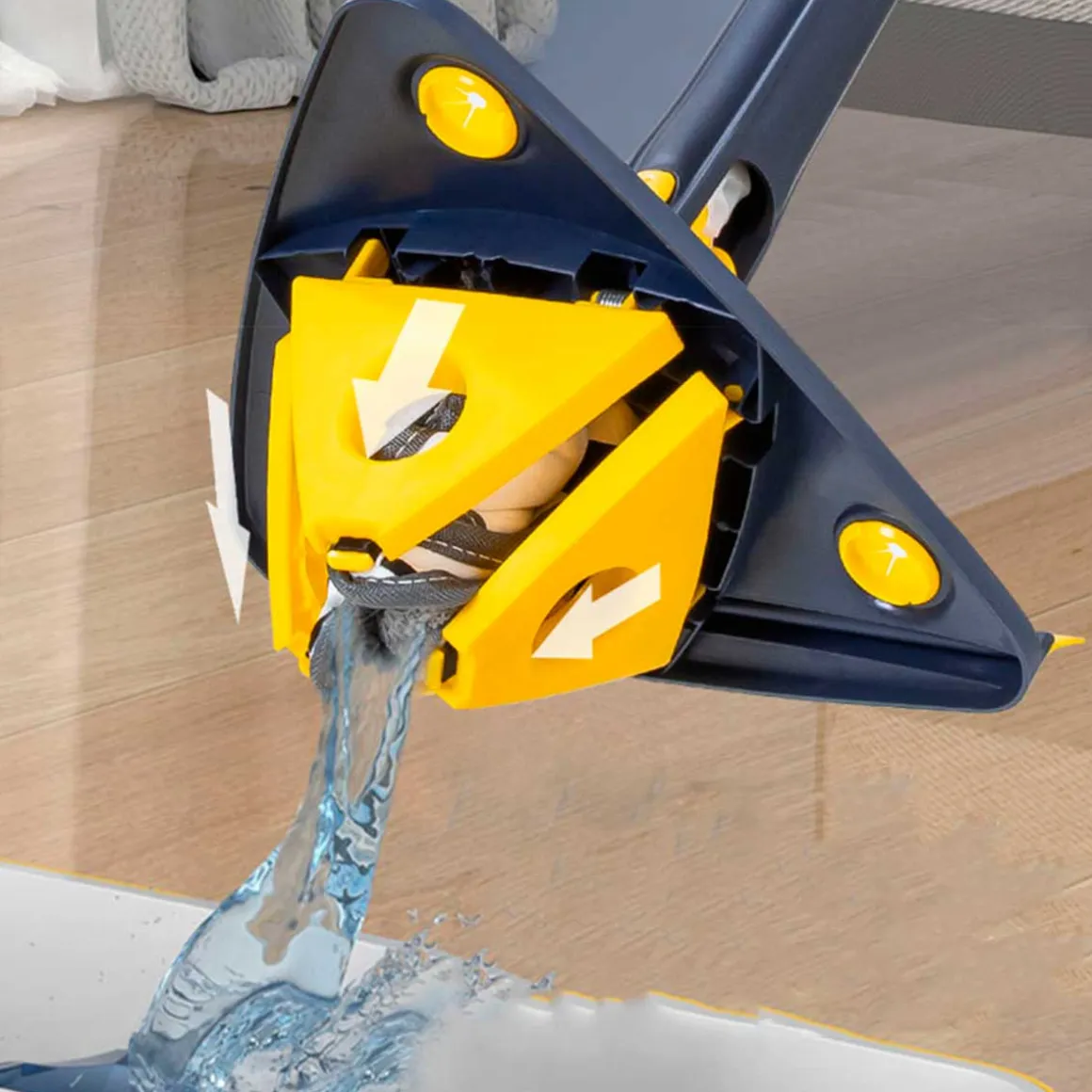 Fregona triangular autoescurrible WS-900-125 360º