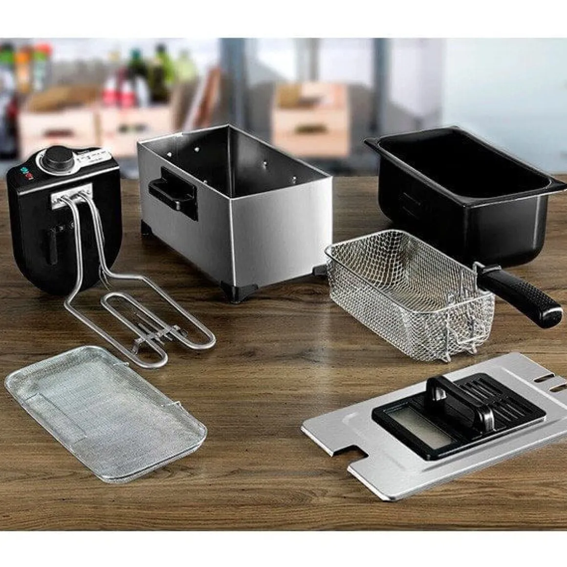 Freidora Cecotec CleanFry 3L 2000 W inox