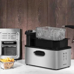 Freidora Cecotec CleanFry Infinity 3000 2400W 3L inox