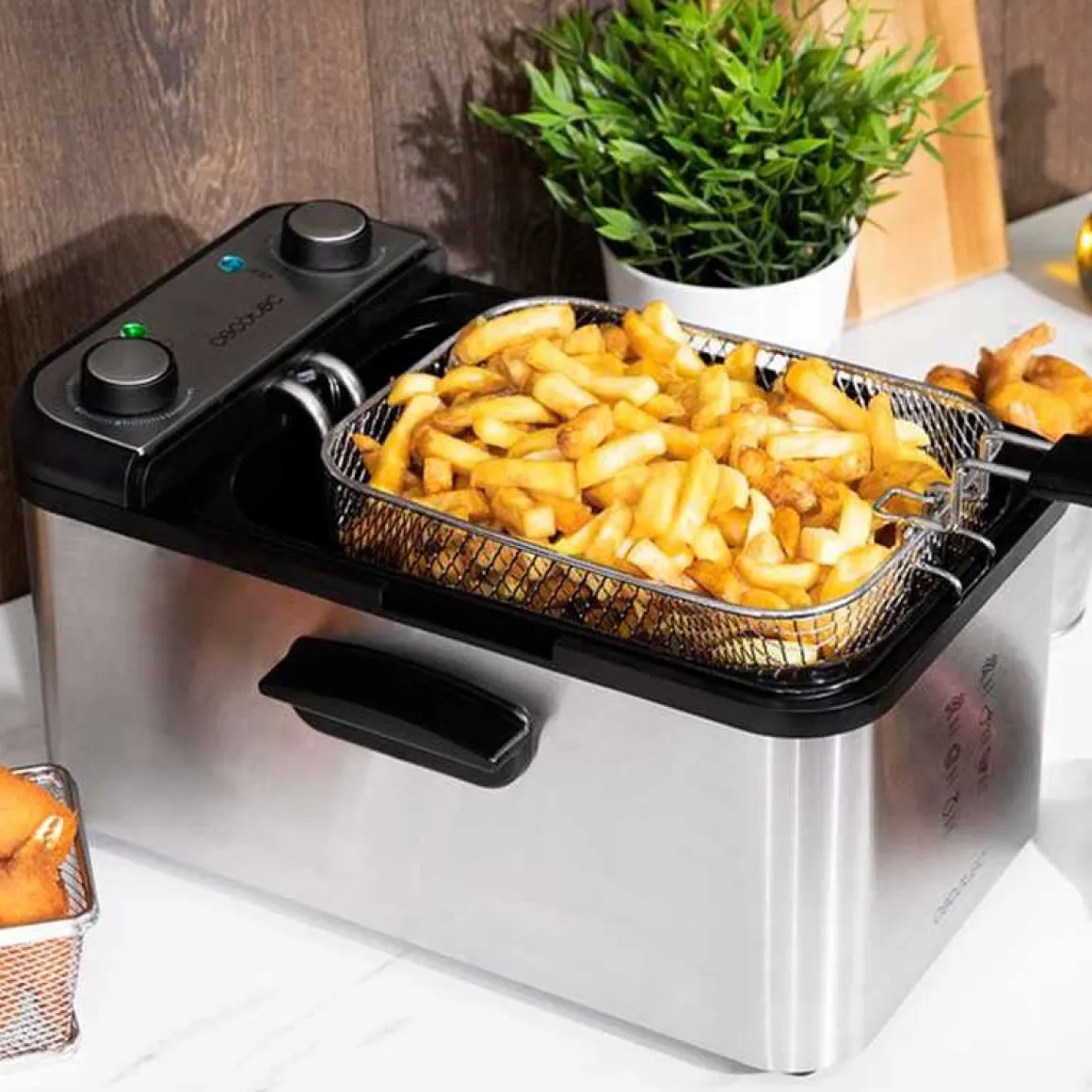 Freidora Cecotec CleanFry Infinity 3000 2400W 3L inox