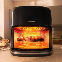 Freidora de aire Cecotec Cecofry&Grill Smokin’Prime 6500 2200W 6,5L 10 menús negro