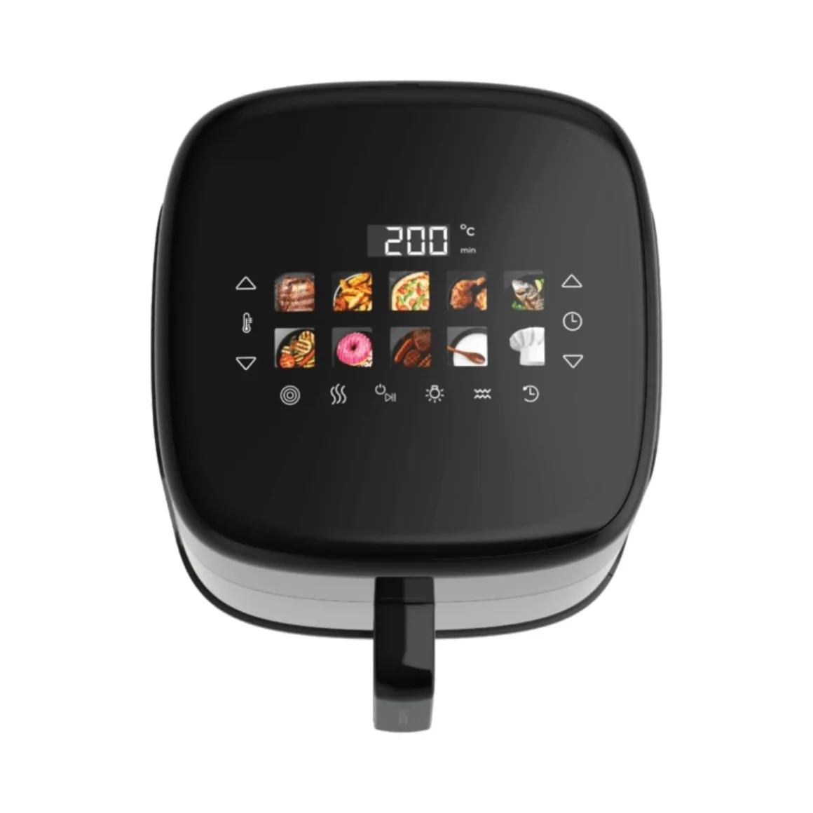 Freidora de aire Cecotec Cecofry&Grill Smokin’Prime 6500 2200W 6,5L 10 menús negro