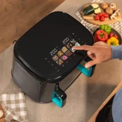Freidora de aire Cecotec Cecofry&Grill Smokin'Prime 11000 2800W 11L 3 en 1 negro