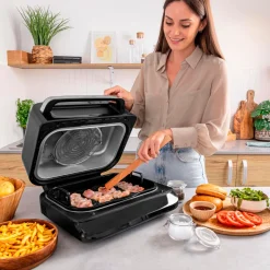 Freidora de aire Cecotec Cecofry FireDome 6000 6L 6 modos de cocinado negro