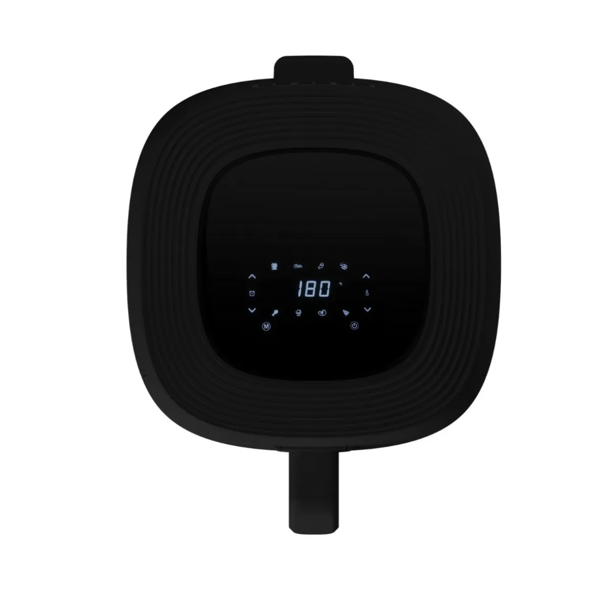 Freidora de aire Evvo Tasty Fryer 1700W 6L multifunción negro