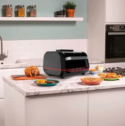 Freidora de aire Foodie Fryer Cloen 7L 8 funciones negro