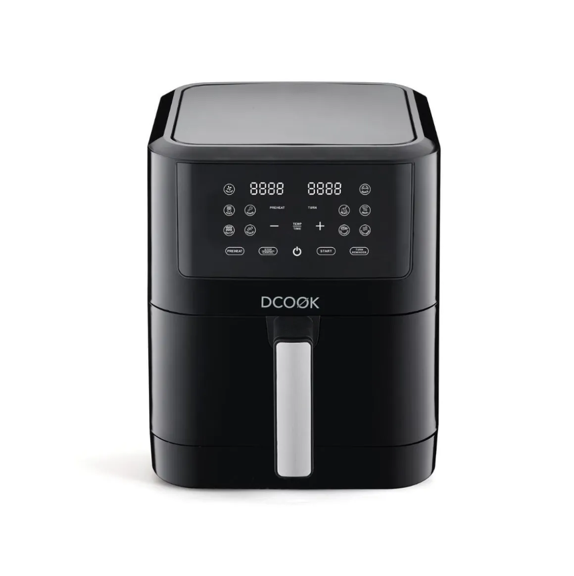 Freidora de aire Gallery Dcook 1800W 8L 8 programas negro