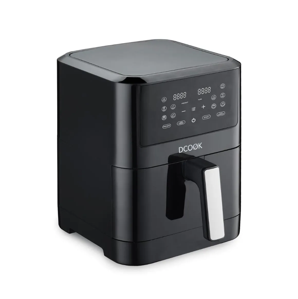 Freidora de aire Gallery Dcook 1800W 8L 8 programas negro
