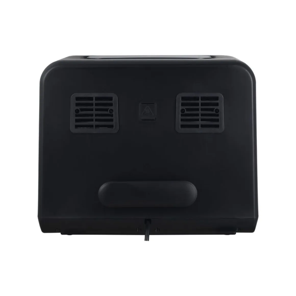 Freidora de aire Hyundai HAF8000DD 2400W 8L 2 cestas 8 programas negro