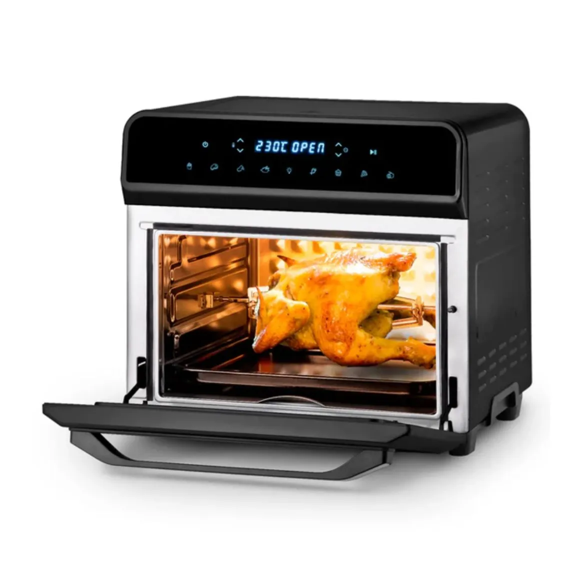Freidora de aire Ufesa Magnum 1800W 23L digital 8 programas negro