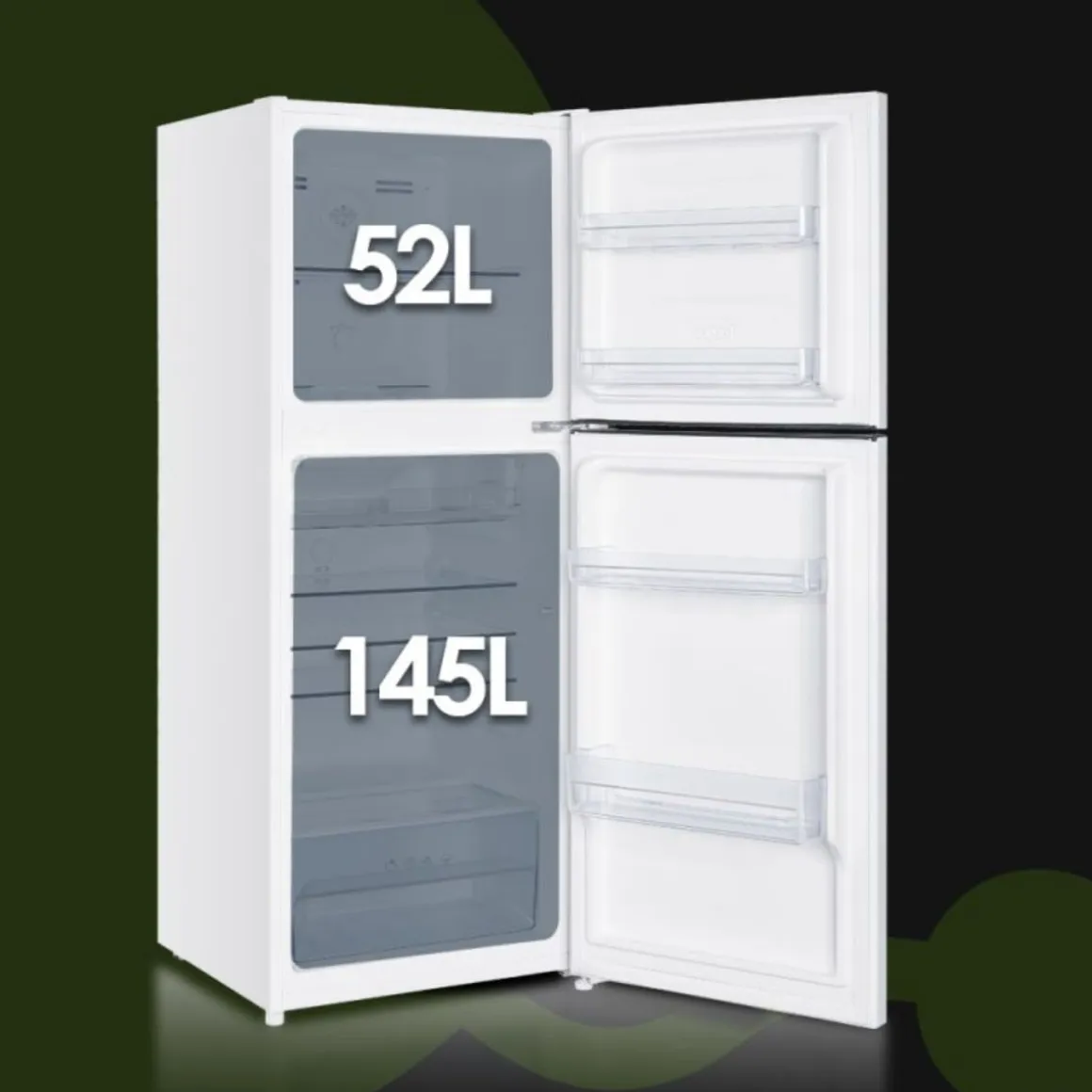 Frigorífico 2 puertas Aspes AF145501ENF 197L No Frost E blanco 142,5 cm