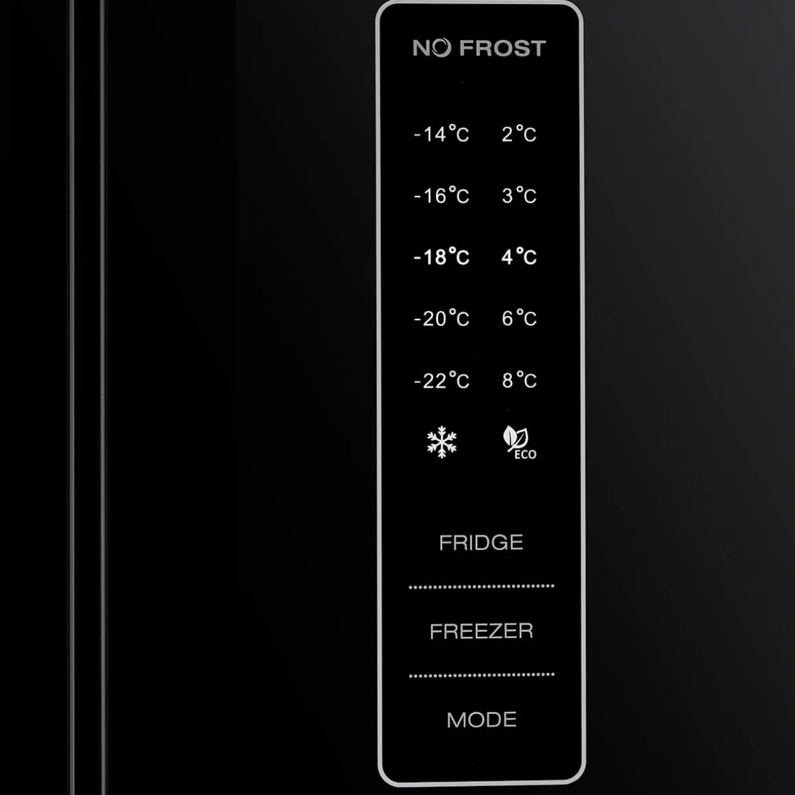 Frigorífico americano Svan S418800ENF 362L No Frost 4 puertas E 180 cm