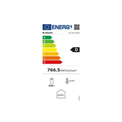 Frigorífico Aspes ARH1856300ENF cíclico 345L negro 185 cm