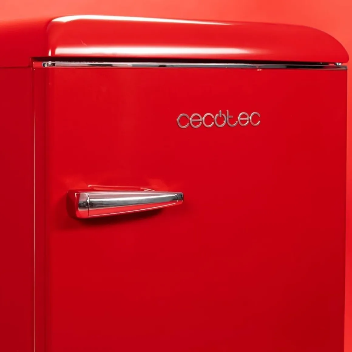Frigorífico bajo Cecotec Bolero CoolMarket TT Origin 95 Icebox 45L E rojo 89,3 cm