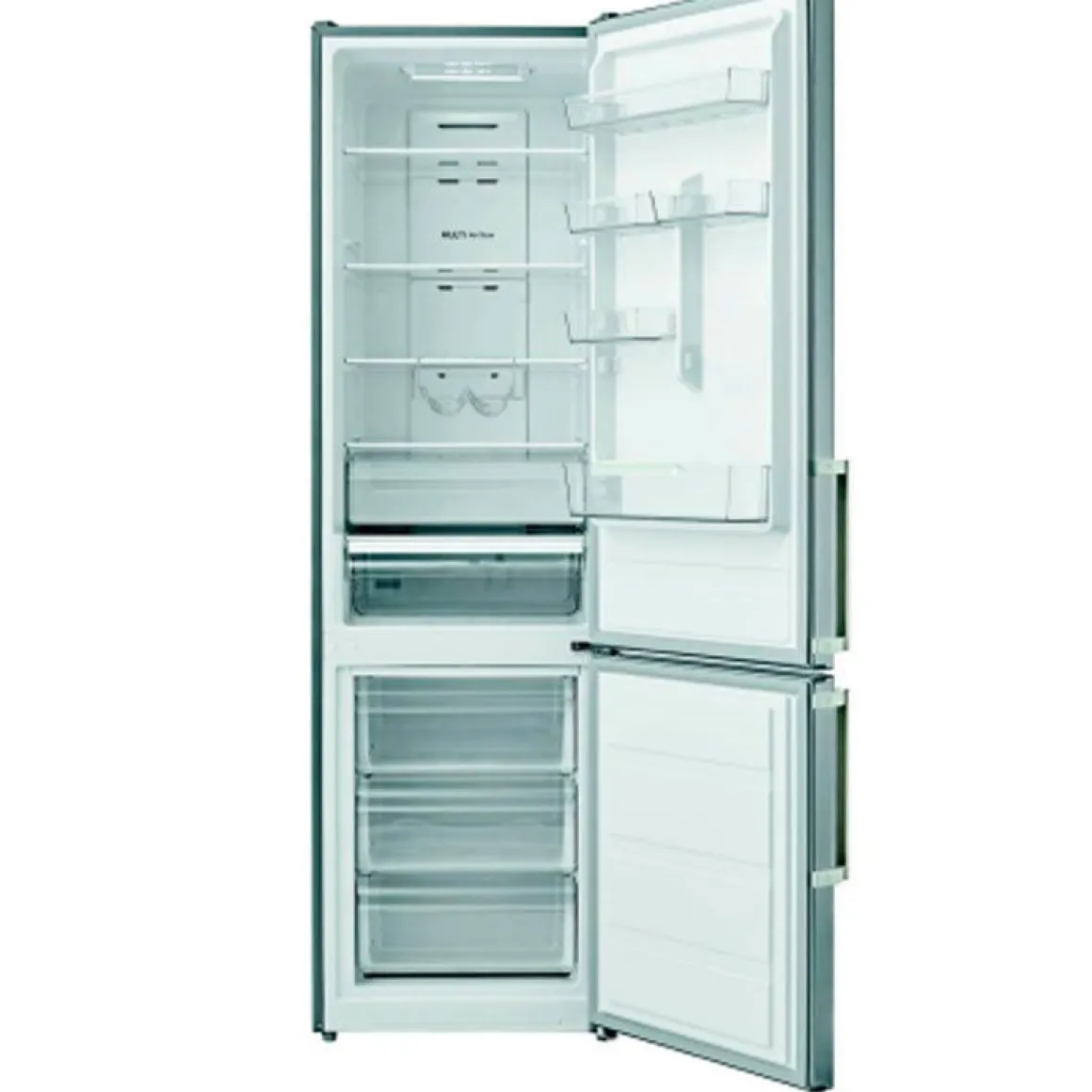 Frigorífico combi Edesa EFC2032NFEXA Total No Frost 330L E inox 201 cm