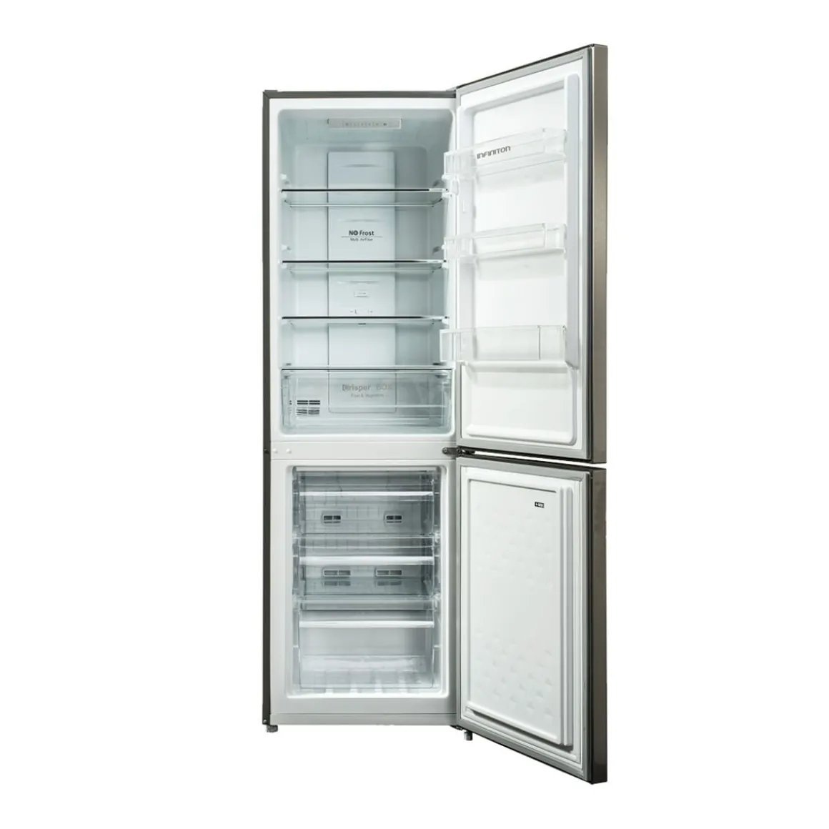 Frigorífico combi Infiniton FGC-236C70XEM No Frost 231L inox E 170 cm