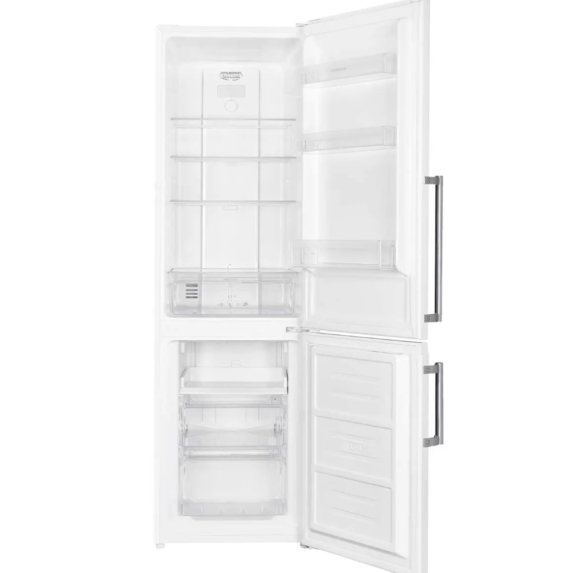Frigorífico combi Infiniton FGC-253C80WEJ Total No Frost 253L Multiflow Cold Air Surrounding E blanco 180 cm