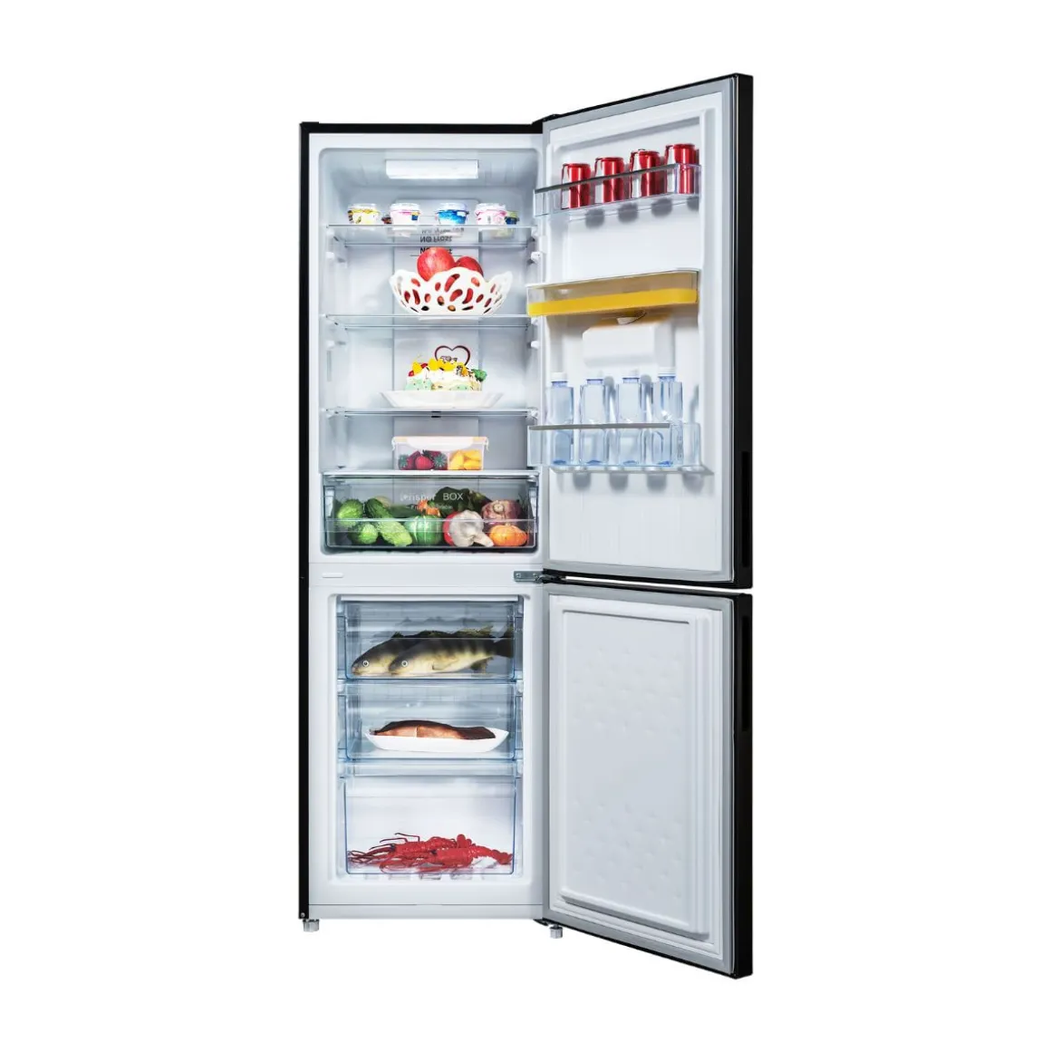 Frigorífico combi Infiniton FGC-322TC85XCA 322L No Frost C inox 185,5 cm