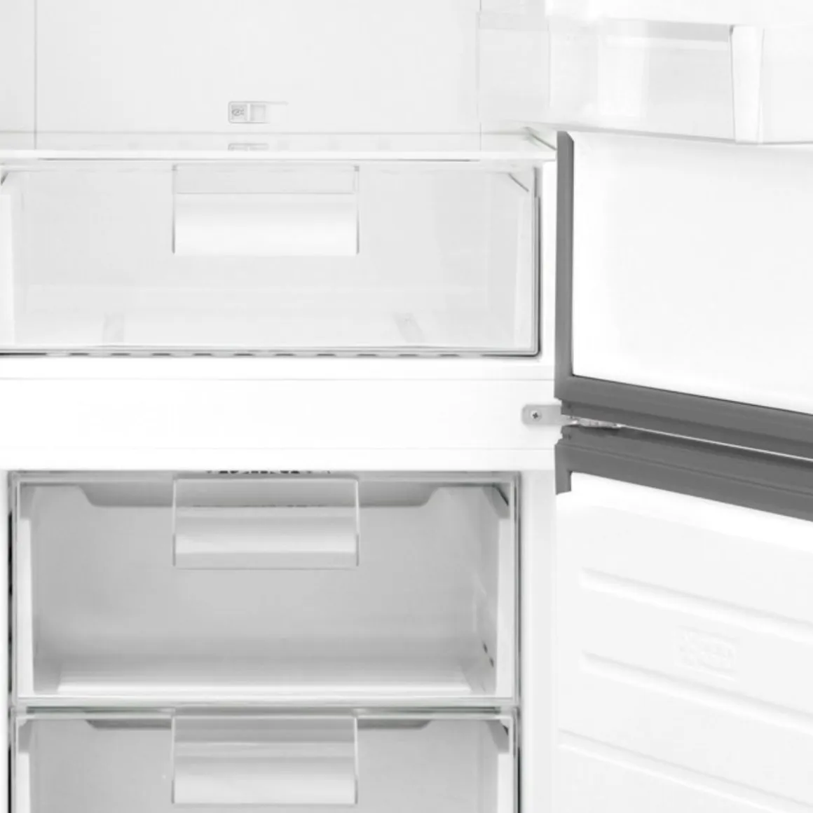 Frigorífico combi New Pol NWC186ELDX No Frost 295L E inox 186 cm