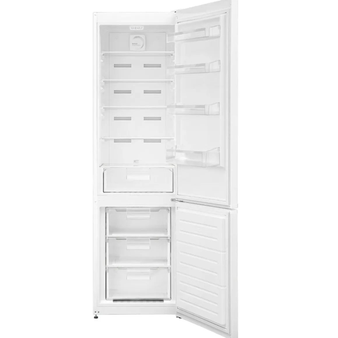 Frigorífico combi New Pol NWC200ELID No Frost Multicooling 327L E blanco 201 cm