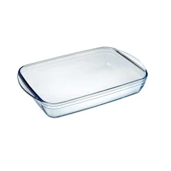 Fuente Cook&Enjoy Pyrex diseño rectangular vidrio 7x40x26 cm