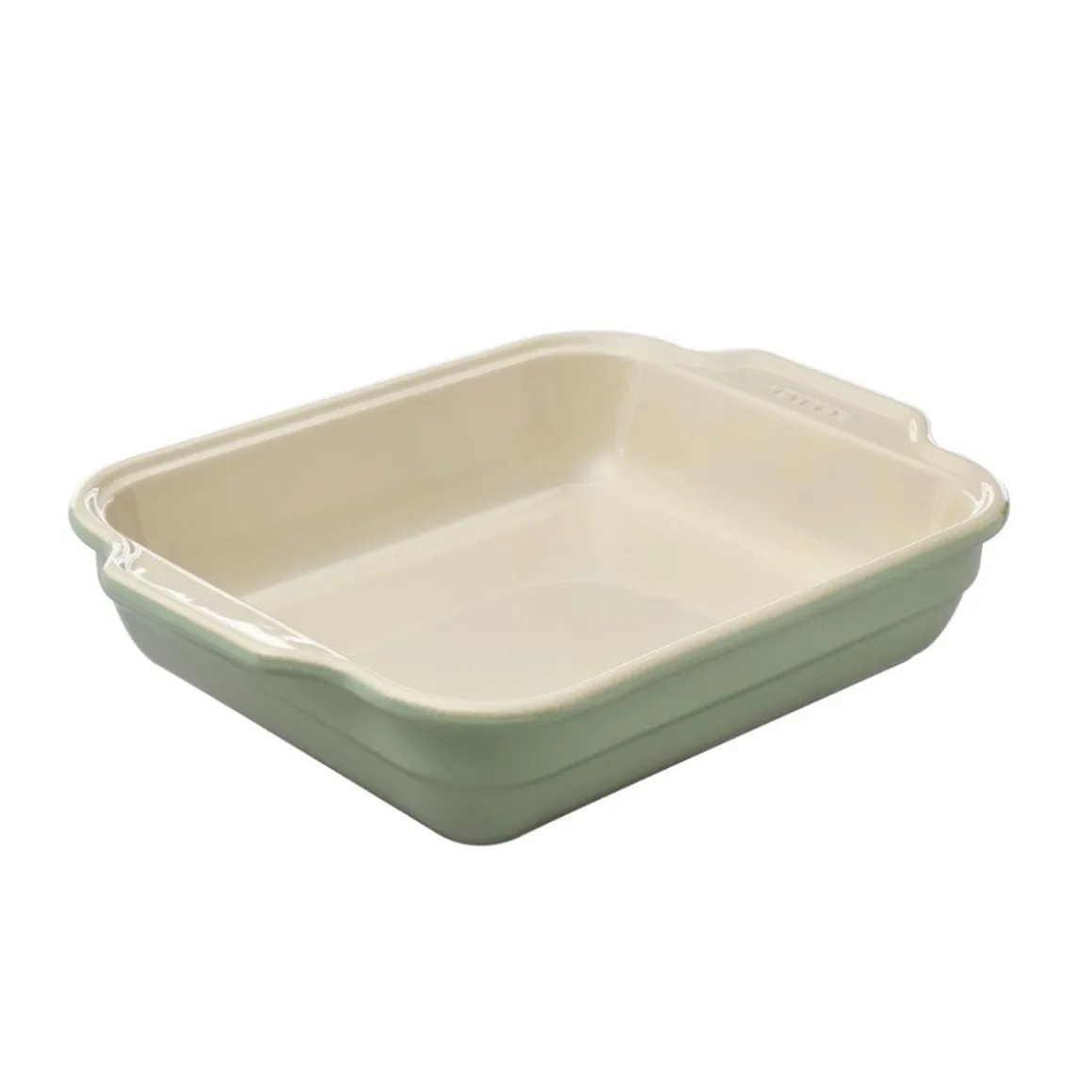 Fuente para horno Creation Pyrex turquesa 28x37 cm