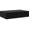 Funda para muebles de jardín aluminio negro 70x325x205 cm