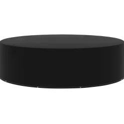 Funda para muebles de jardín 10 ojales aluminio negro Ø205x90 cm