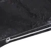 Funda para muebles de jardín aluminio negro 70x250x250 cm
