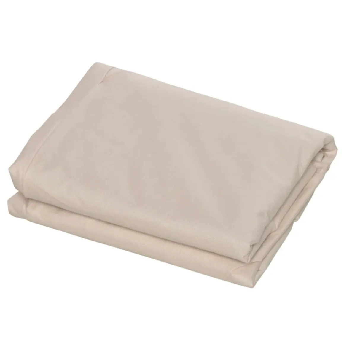 Funda protectora Outsunny para muebles de exterior impermeable beige 101x218x111 cm