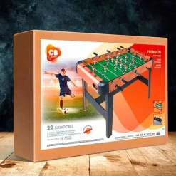 Futbolín infantil CB Games 22 jugadores 8 líneas +5A verde/marrón 77,5x119,5x61 cm