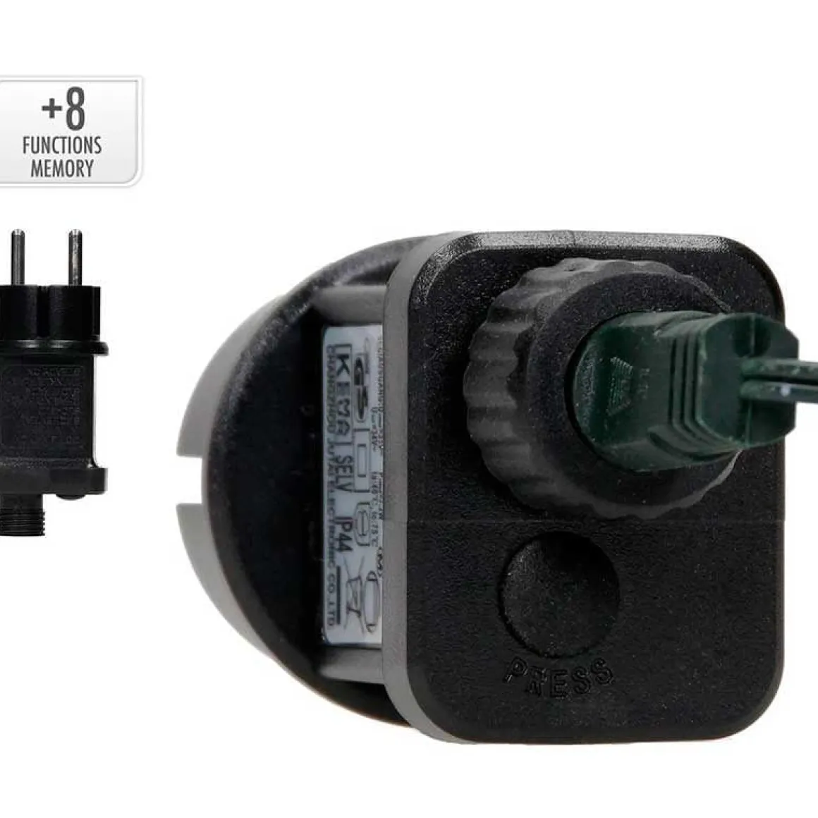 Guirnalda de luces Micro Cluster 560 LED IP44 luz blanca 11 m