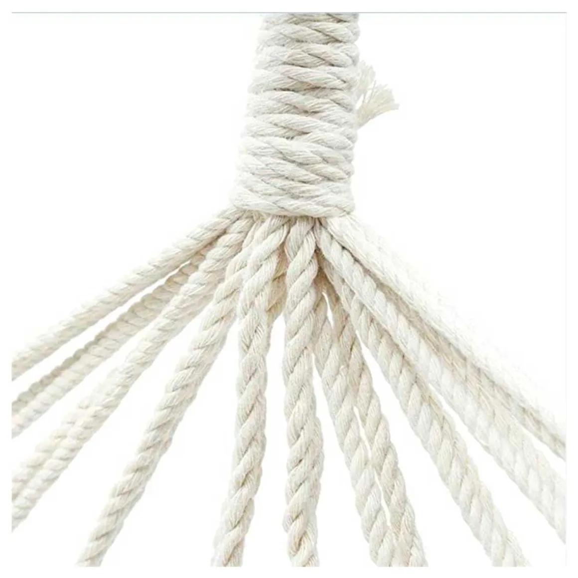 Hamaca colgante blanco 270x80 cm