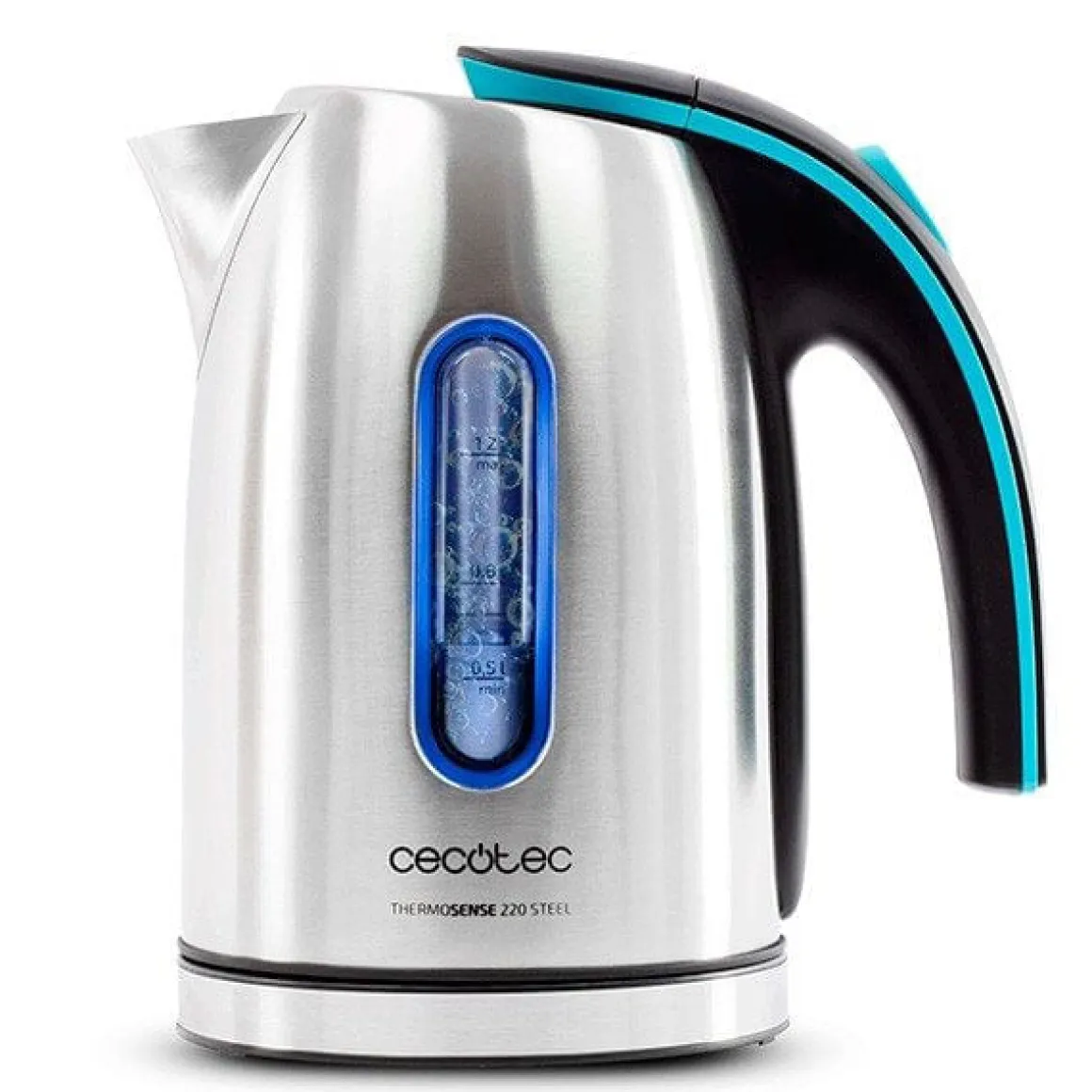 Hervidor de agua Cecotec ThermoSense 220 Steel 1,2L