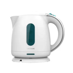 Hervidor de agua Cecotec Thermosense 140 2200W base con giro 1L blanco