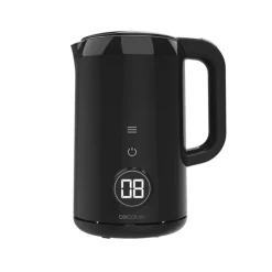 Hervidor de agua Cecotec Thermosense 600 Touch Neo 2200W 1,7L pantalla digital negro