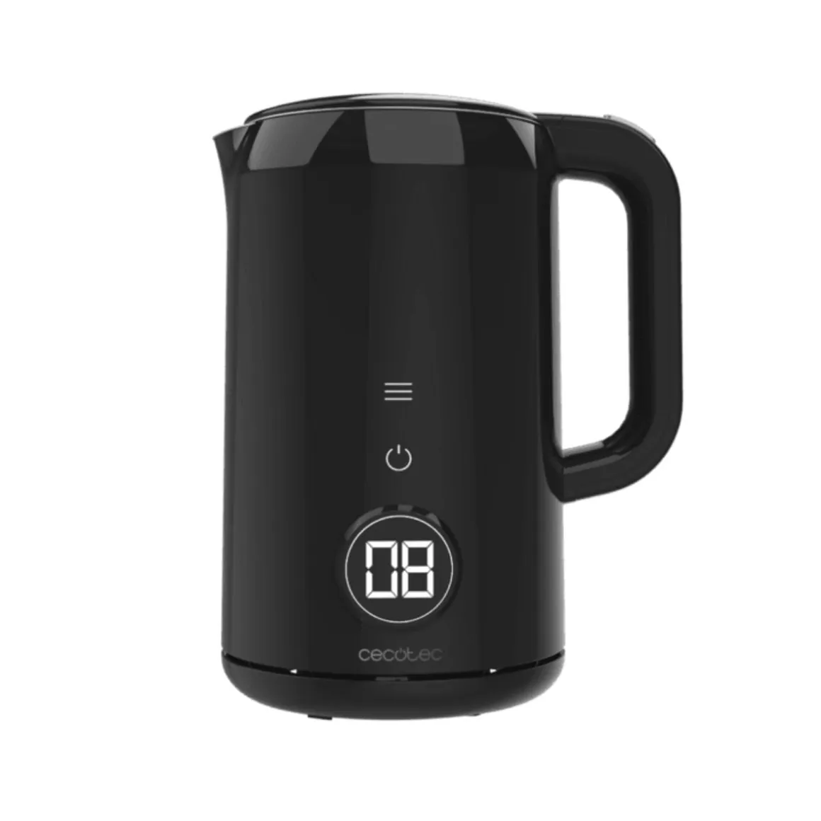 Hervidor de agua Cecotec Thermosense 600 Touch Neo 2200W 1,7L pantalla digital negro