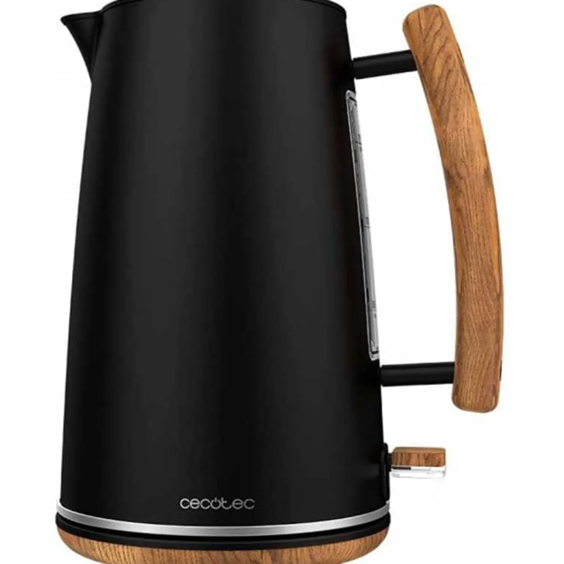Hervidor de agua eléctrico Thermosense 400 Black Woody 1,7L 3000W negro/madera